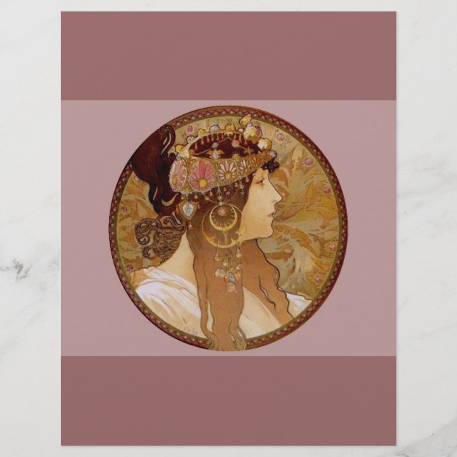 Flyer Brunette bizantina, 1897 (Frente)