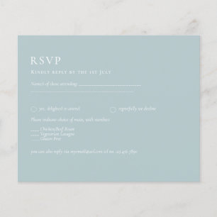 Flyer BUDGET Bodas de Vidrio Marino Verde Sage Monocromo