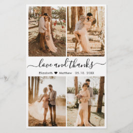 Flyer Budget Love and Gracias Boda Collage Gracias F