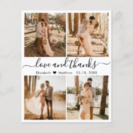 Flyer Budget Love and Gracias Boda Collage Gracias F