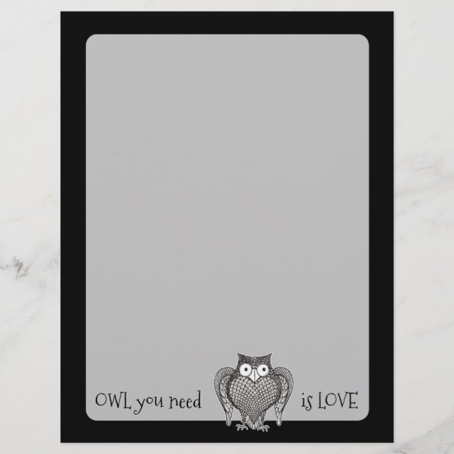 Flyer Búho que necesitas (Frente)