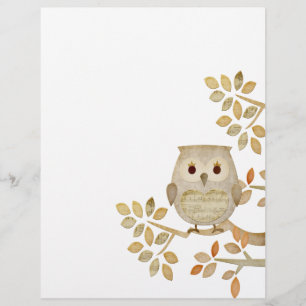 Flyer Búho volador del árbol musical