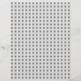 Flyer Bulk W&B Mediterranean Tile Scrapbook Pages