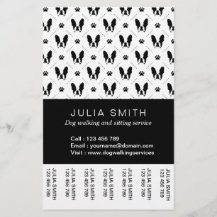 Flyer Bulldog francés