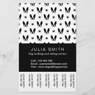 Flyer Bulldog francés