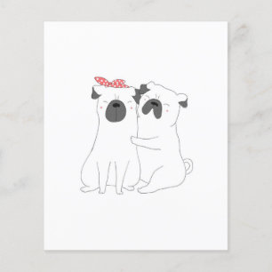 Flyer Bulldog lindo Regalo de Perro Perro Coincidiendo