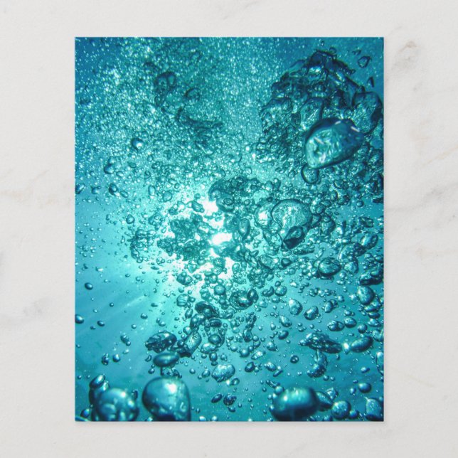 Flyer burbujas de aire-230014 BURBUJAS DE AGUA BAJO AGUA (Frente)