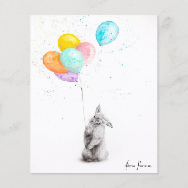 Flyer Buster y sus globos|regalo para el amante del cone (Frente)