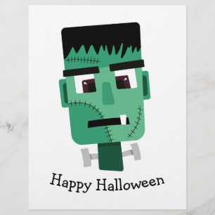 Flyer Cabeza de Frankenstein Monster