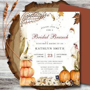 Flyer Caída Presupuestaria En El Amor Calabaza Brunch No