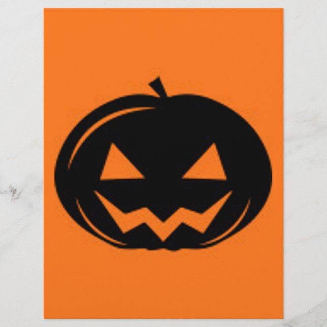 Flyer Calabaza negra (Frente)