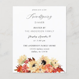 Flyer Calabaza Presupuestaria y Amistad Con El Girasol