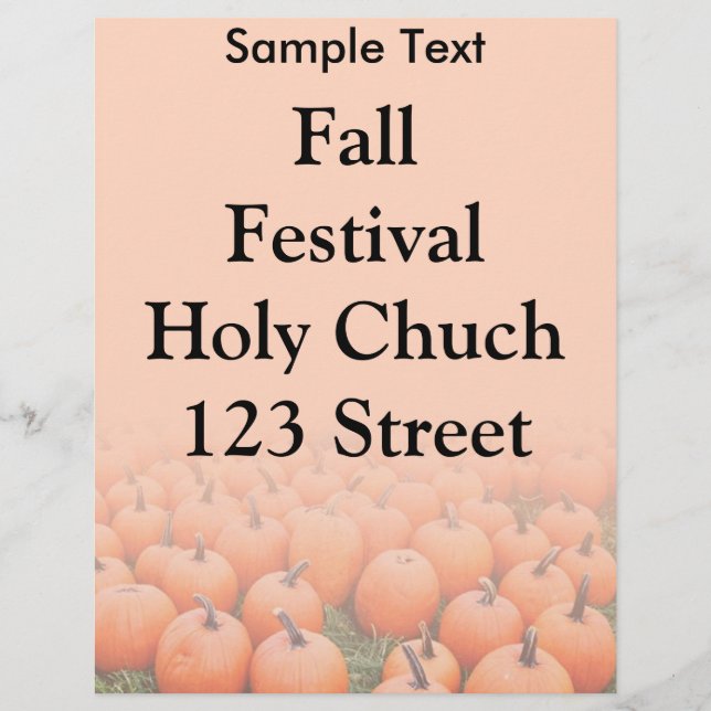 Flyer Calabazas (Frente)