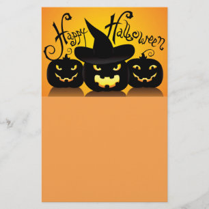 Flyer Calabazas Feliz Halloween