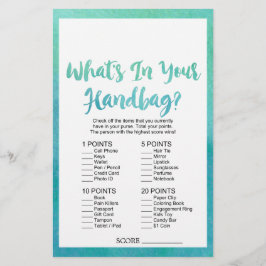 Flyer Caligrafía de color de agua que hay en el juego de