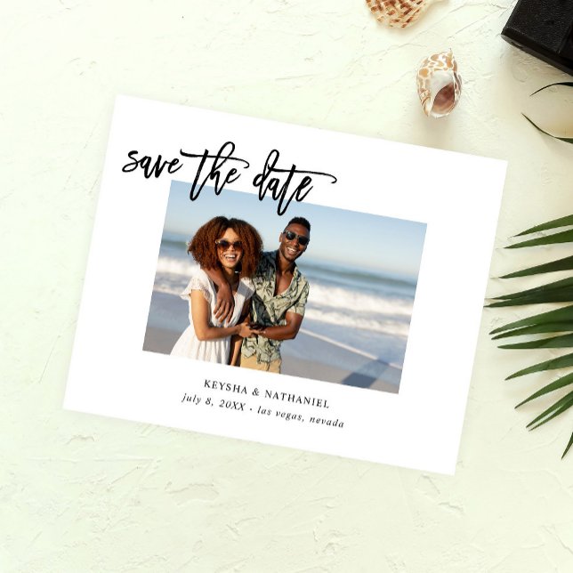 Flyer Caligrafía presupuestaria Uno Foto Guardar fecha (Subido por el creador)