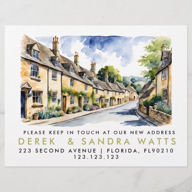 Flyer cambio de dirección,d desplazamiento del control d (Frente)