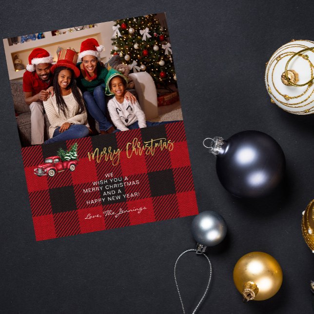 Flyer Camión de Navidad y Búfalo de Feliz de Presupuesto (Subido por el creador)