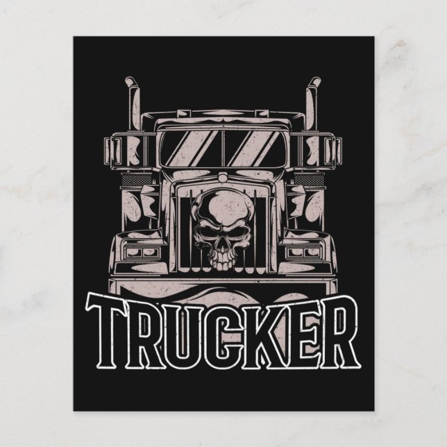 Flyer Camionero Diesel Big Rig Semi (Frente)