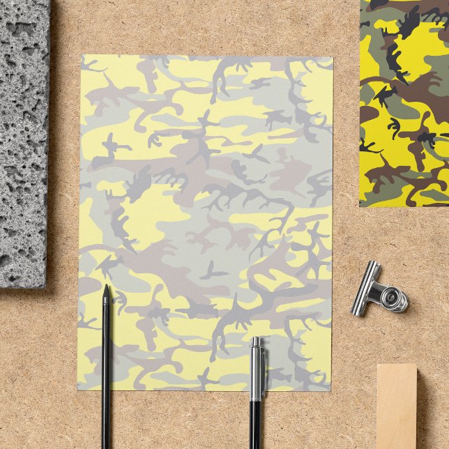 Flyer Camo amarillo y marrón, Camuflaje, Militar, Ejérci (Subido por el creador)