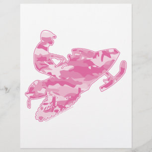 Flyer Camo Pink Sled en negro