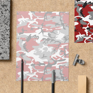 Flyer Camo rojo y gris, Camuflaje, Militar, Ejército