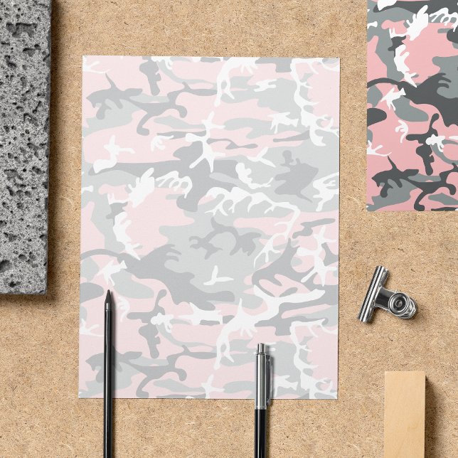 Flyer Camo rosa y gris, Camuflaje, Militar, Ejército (Subido por el creador)