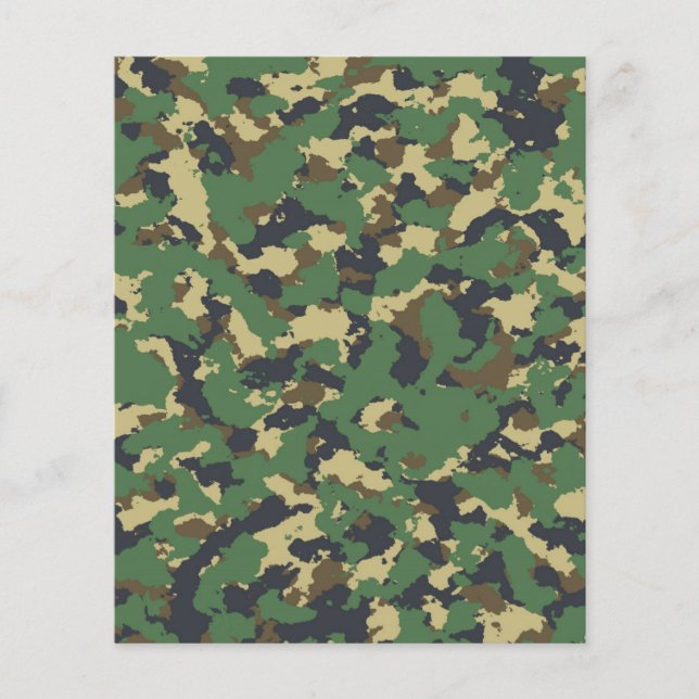 Flyer Camo verde (Frente)
