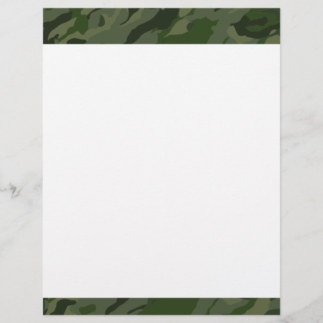 Flyer Camuflaje de Khaki (Frente)