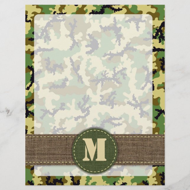 Flyer Camuflaje de Woodland (Frente)
