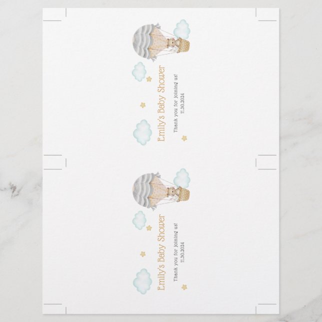 Flyer Candy Bar Wrapper (Frente)