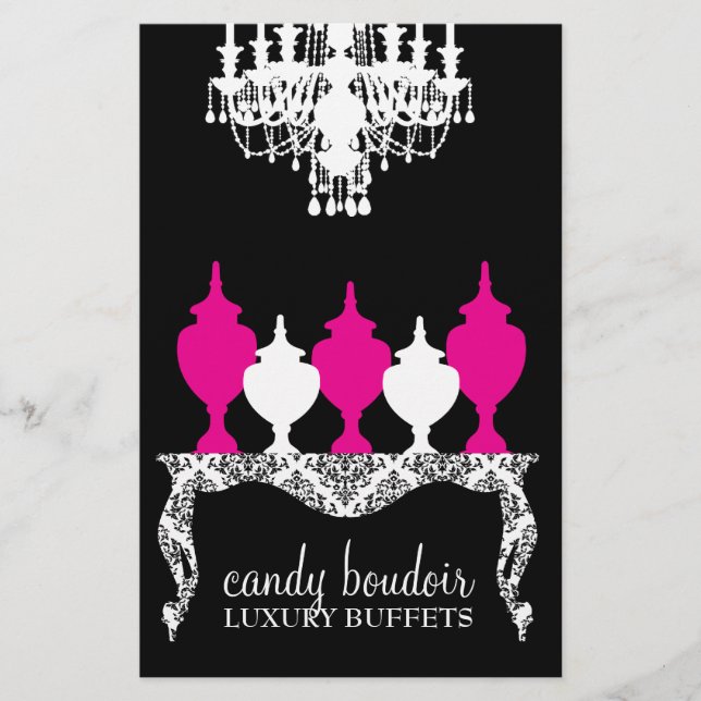 Flyer Candy Budoir Rococo (Frente)