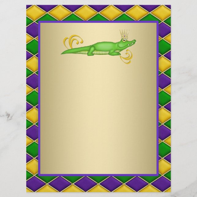 Flyer Carnaval de Alligator (Frente)