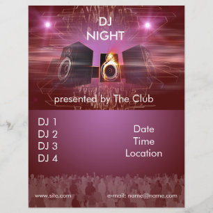 Flyer cartel_de_baile_nocturno