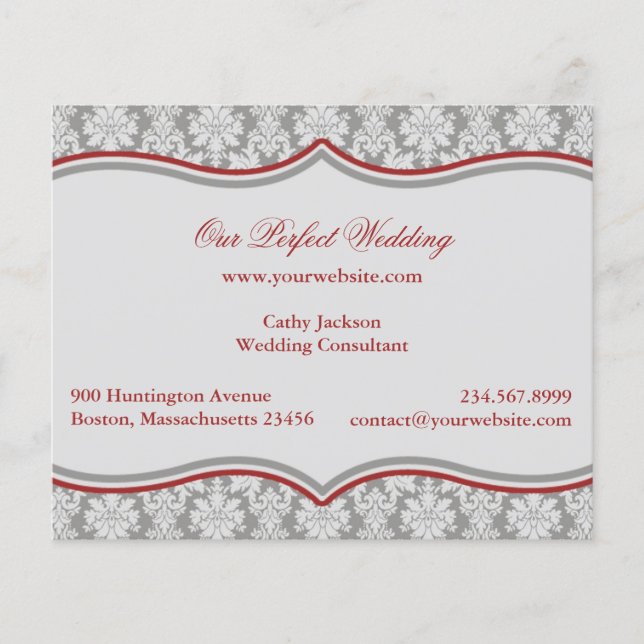 Flyer Cartel de Damask (Frente)