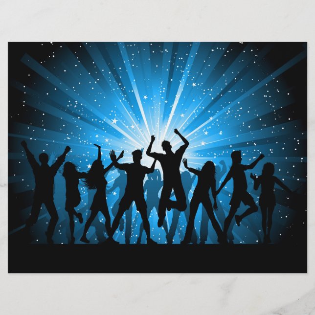 Flyer Cartel de fiesta (Frente)