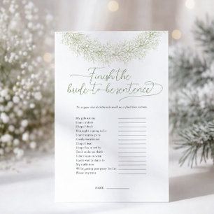 Flyer Cartel de Juego de Lluvia de Regalos Nupciales par