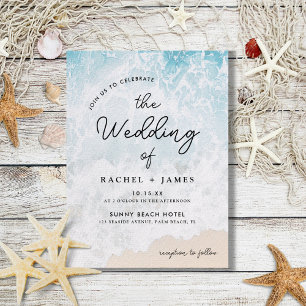 Flyer Casual Presupuestario En La Invitación A La Boda D