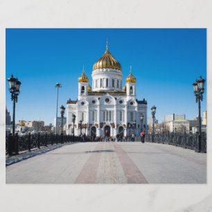 Flyer Catedral de Moscú del Cristo Salvador