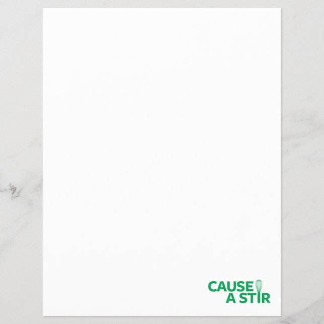 Flyer Causar revuelo (Frente)