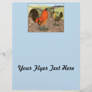 Flyer Caza en la granja