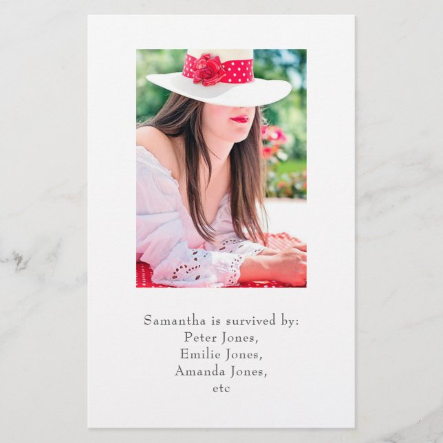 Flyer Celebración de la vida en la playa tropical floral (Frente)