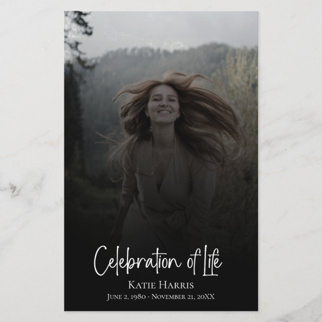 Flyer Celebración del presupuesto de vida con escritura  (Frente)