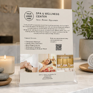 Flyer Centro de Bienestar de Spa Moderno Promocional de 