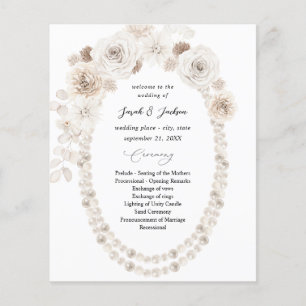 Flyer Ceremonia de Perlas Presupuestarias y Bodas Floral