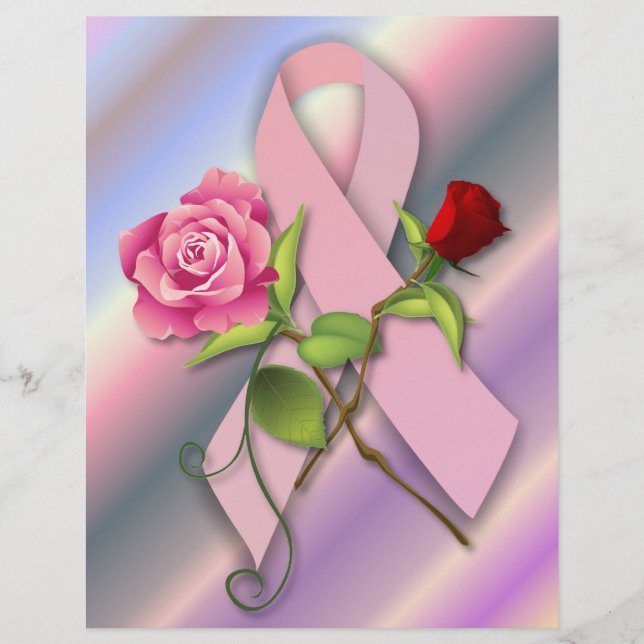 Flyer Cerrar sobreviviente de cáncer de mama (Frente)