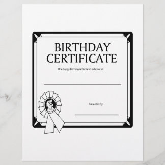 Flyer Certificado de nacimiento