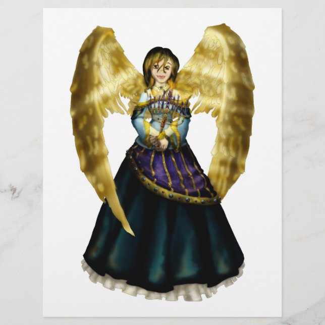 Flyer Chanukah Angel (Frente)