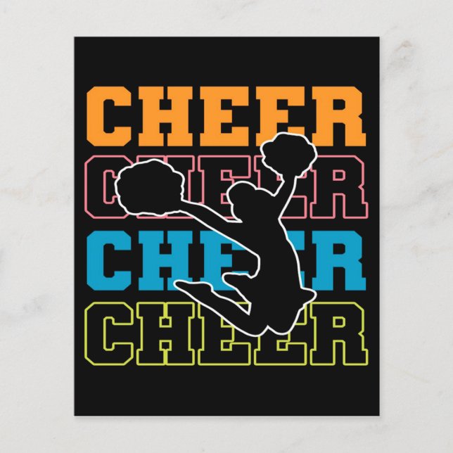 Flyer Cheer Jump Cheerader Gif | Cheerled Cute Des (Frente)