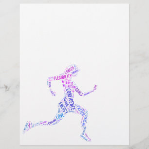 Flyer Chica corriendo